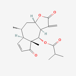 6-O-Isobutyryl-butyrylhelenalin