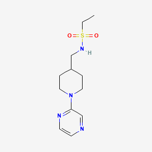 N-((1-(pyrazin-2-yl)piperidin-4-yl)methyl)ethanesulfonamide