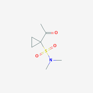 1-Acetyl-N,N-dimethylcyclopropane-1-sulfonamide