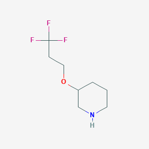 3-(3,3,3-Trifluoropropoxy)piperidine
