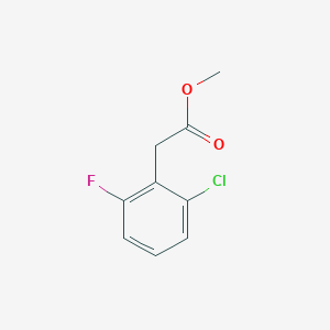 molecular formula C9H8ClFO2 B025543 Methyl 2-(2-chloro-6-fluorophenyl)acetate CAS No. 103473-99-0