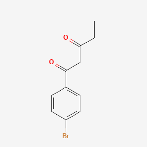 1-(4-Bromophenyl)pentane-1,3-dione