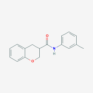 N-(3-methylphenyl)-3,4-dihydro-2H-chromene-3-carboxamide
