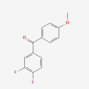 3,4-Difluoro-4'-methoxybenzophenone