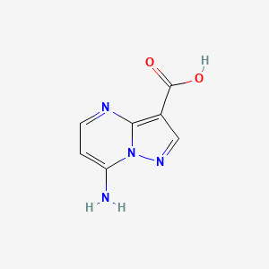 7-Aminopyrazolo[1,5-A]pyrimidine-3-carboxylic acid