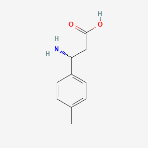 molecular formula C10H13NO2 B2554683 (r)-3-(p-Methylphenyl)-beta-alanine CAS No. 1071436-36-6; 479064-87-4