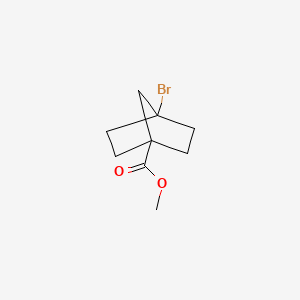 molecular formula C9H13BrO2 B2554945 Methyl 4-bromobicyclo[2.2.1]heptane-1-carboxylate CAS No. 15448-84-7
