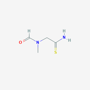N-(2-amino-2-sulfanylideneethyl)-N-methylformamide