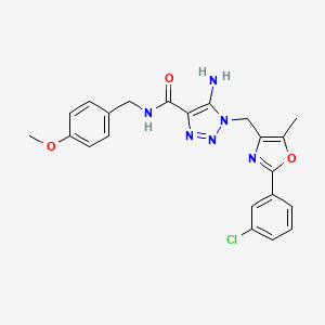N-(3-chloro-4-methylphenyl)-4-ethyl-2-(2-oxopyrrolidin-1-yl)-1,3-thiazole-5-carboxamide
