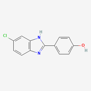 2-(4-Hydroxyphenyl)-5-chlorobenzimidazole