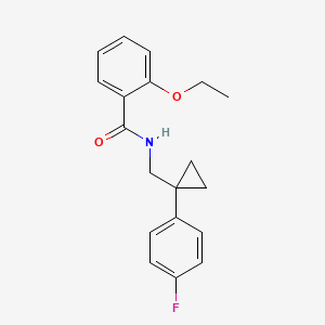 2-ethoxy-N-((1-(4-fluorophenyl)cyclopropyl)methyl)benzamide