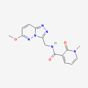 N-((6-methoxy-[1,2,4]triazolo[4,3-b]pyridazin-3-yl)methyl)-1-methyl-2-oxo-1,2-dihydropyridine-3-carboxamide