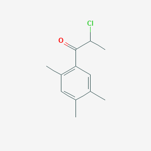 2-Chloro-1-(2,4,5-trimethylphenyl)propan-1-one