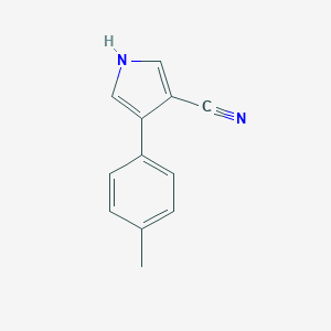 4-(4-Methylphenyl)-1H-pyrrole-3-carbonitrile