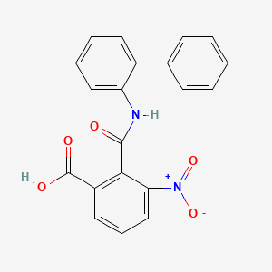 2-({[1,1'-Biphenyl]-2-yl}carbamoyl)-3-nitrobenzoic acid