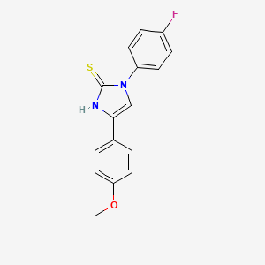 5-(4-ethoxyphenyl)-3-(4-fluorophenyl)-1H-imidazole-2-thione