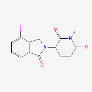 molecular formula C13H11IN2O3 B2555265 Lenalidomide-I CAS No. 2207541-30-6
