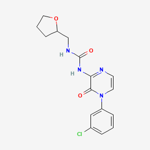 N-{2-[cyclohexyl(methyl)amino]ethyl}-1-[(1-ethyl-5-methoxy-1H-indol-3-yl)methyl]piperidine-4-carboxamide