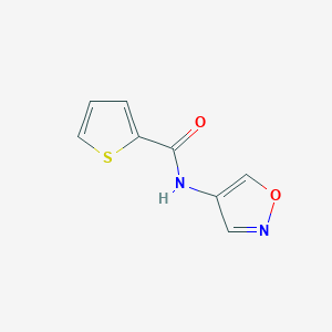 N-(isoxazol-4-yl)thiophene-2-carboxamide