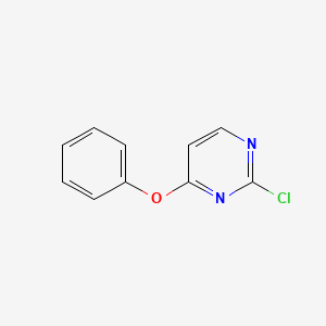 molecular formula C10H7ClN2O B2555591 2-Chloro-4-phenoxypyrimidine CAS No. 18214-00-1