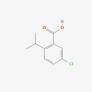 molecular formula C10H11ClO2 B2555594 5-Chloro-2-(propan-2-yl)benzoic acid CAS No. 1369813-02-4