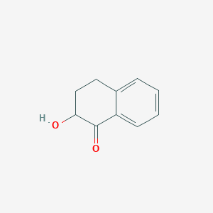 molecular formula C10H10O2 B2555604 2-Hydroxytetralin-1-one CAS No. 64559-97-3