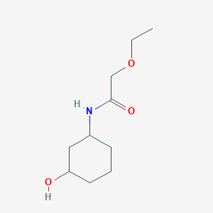 2-ethoxy-N-(3-hydroxycyclohexyl)acetamide