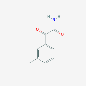 molecular formula C9H9NO2 B2555884 2-Oxo-2-(m-tolyl)acetamide CAS No. 1379312-09-0