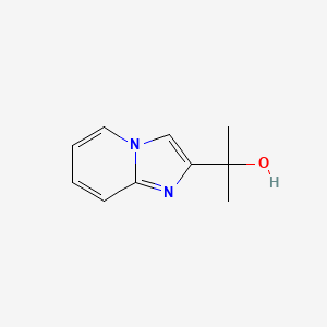 molecular formula C10H12N2O B2556034 2-(Imidazo[1,2-a]pyridin-2-yl)propan-2-ol CAS No. 361367-25-1