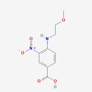 4-[(2-Methoxyethyl)amino]-3-nitrobenzoic acid