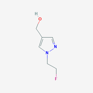 [1-(2-fluoroethyl)-1H-pyrazol-4-yl]methanol