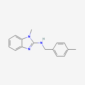 (1-Methyl-1H-benzoimidazol-2-yl)-(4-methyl-benzyl)-amine