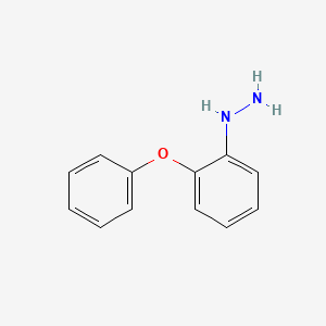 molecular formula C12H12N2O B2556395 (2-Phenoxyphenyl)hydrazine CAS No. 60283-38-7