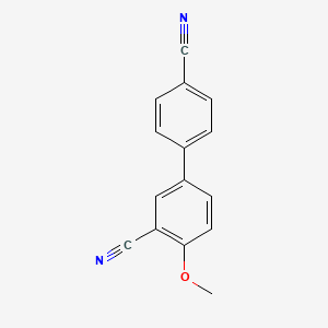 5-(4-Cyanophenyl)-2-methoxybenzonitrile