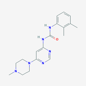 1-(2,3-Dimethylphenyl)-3-(6-(4-methylpiperazin-1-yl)pyrimidin-4-yl)urea