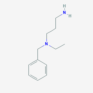 molecular formula C12H20N2 B2556528 N'-benzyl-N'-ethylpropane-1,3-diamine CAS No. 140134-63-0
