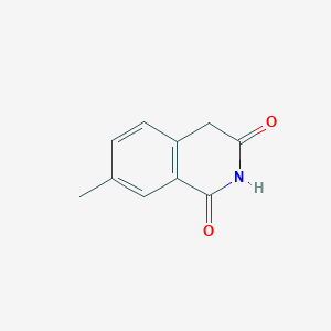 molecular formula C10H9NO2 B2556698 7-methyl-4H-isoquinoline-1,3-dione CAS No. 90924-09-7