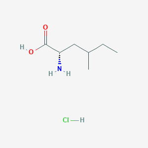 (2S)-2-Amino-4-methylhexanoic acid;hydrochloride