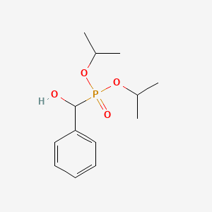 molecular formula C13H21O4P B2557174 Di(propan-2-yloxy)phosphoryl-phenylmethanol CAS No. 20386-43-0