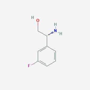 molecular formula C8H10FNO B2557205 (R)-2-Amino-2-(3-fluorophenyl)ethanol CAS No. 1213968-04-7