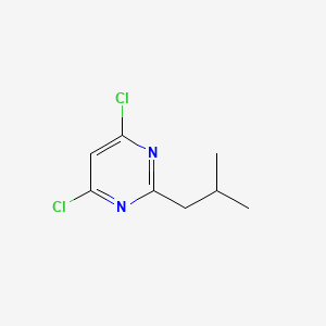 molecular formula C8H10Cl2N2 B2557315 4,6-Dichloro-2-isobutylpyrimidine CAS No. 1164116-18-0
