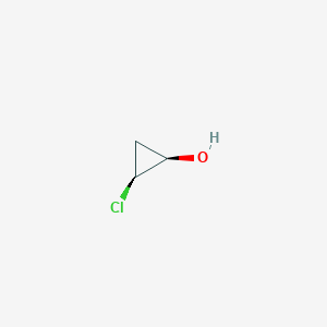 molecular formula C3H5ClO B2557467 cis-2-Chlorocyclopropanol CAS No. 68860-86-6