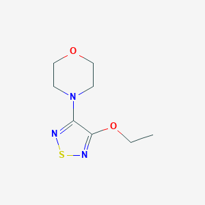 4-(4-Ethoxy-1,2,5-thiadiazol-3-yl)morpholine