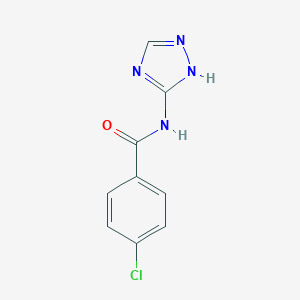 4-chloro-N-(1H-1,2,4-triazol-3-yl)benzamide