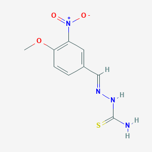 4-Methoxy-3-nitrobenzaldehyde thiosemicarbazone