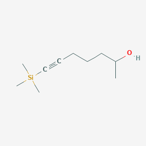 molecular formula C10H20OSi B2558036 7-(Trimethylsilyl)hept-6-yn-2-ol CAS No. 176502-41-3