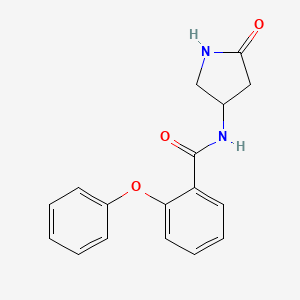 N-(5-oxopyrrolidin-3-yl)-2-phenoxybenzamide