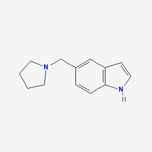 5-(pyrrolidin-1-ylmethyl)-1H-indole