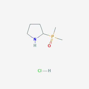 2-Dimethylphosphorylpyrrolidine;hydrochloride