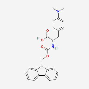 (S)-2-((((9H-Fluoren-9-yl)methoxy)carbonyl)amino)-3-(4-(dimethylamino)phenyl)propanoic acid